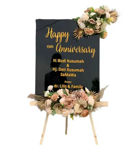 Papan Bunga Akrilik Lebakasih